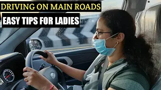 Easy Tips To Drive A Car In Main Roads For Ladies-Car Driving Lessons-City Car Trainers 8056256498