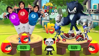 Tag with Ryan vs Sonic Dash - Werehog New Character UPDATE Event Combo Panda All Characters Unlocked