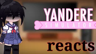 yandere simulator reacts to tik toks||gacha club||part1