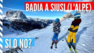 Skiing the Dolomites: a journey from Badia to Alpe di Siusi ... and back