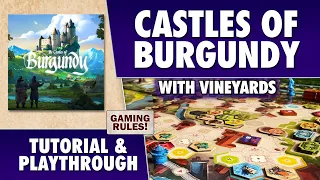 Castles of Burgundy: Special Edition - Tutorial & Playthrough