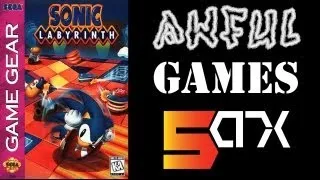 AWFUL GAME: Sonic Labyrinth (Sega Game Gear) (Anniversary Edition)