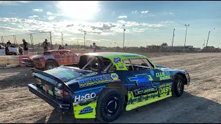 Street stock main event with Racin Jason Fontaine #1J at Merrittville Speedway - 07.02.22