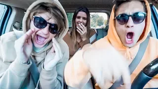 HUSBAND & WIFE (& BEST FRIEND) HIGH SCHOOL MUSICAL 3 CARPOOL KARAOKE