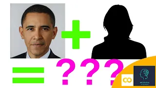 AI imagines Obama as a Woman | Face Editing (StyleGAN2)