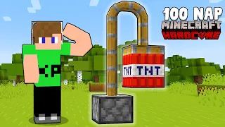 100 NAP AZ ILLEGÁLIS MINECRAFT-BAN! 😱