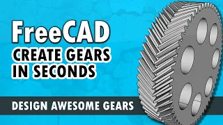 Awesome Gears in FreeCAD