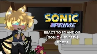 SONIC PRIME LEADERS [+ ETC] REACTS TO... 《Sonamy :3》[Part 1/?]