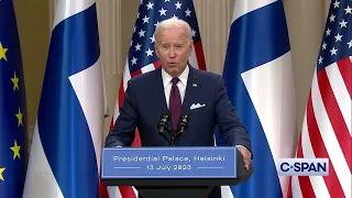 President Biden: "Putin's already lost the war."