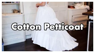 Making a Victorian Petticoat - Christine’s Masquerade Dress (Phantom Movie 2004)