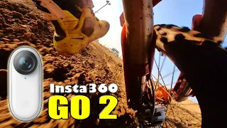 The NEW BEST Camera for Motocross?? IT'S SO SMALL! *Insta360 GO2*