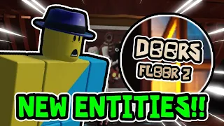 Roblox DOORS Floor 2 All *NEW ENTITIES* Leaked!! (Everything Explained + Leaks)