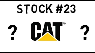 Dividend Experiment Stock of the Month: March --- Caterpillar Inc