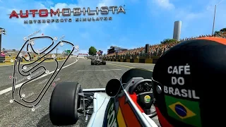 Automobilista - F1 1976 - TRAÇADO ANTIGO DE INTERLAGOS | Logitech G29 | #50K