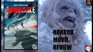 ABOMINABLE ( 2020 Katrina Mattson ) aka YETI Creature Feature Horror Movie Review