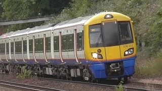 London Overground Class 378s At Kensington (Olympia)