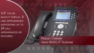 Avaya 9640G IP Deskphone Overview