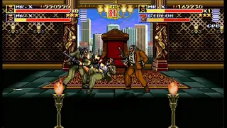 Streets of Rage Remake 5.2 -  Mr.X & Mr.X Playthrough Longplay