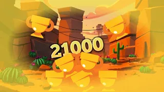 MY FIRST 21000 TROPHIES