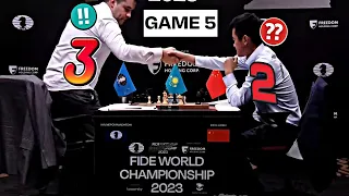 Ian Nepo Back In The LEAD!!🔥|| Nepo Vs Ding || Game-5 World Chess Championship🏆