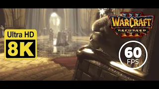 Human Ending Cinematic - Warcraft III Reforged 8K 60 FPS (Remastered with Machine Learning AI)
