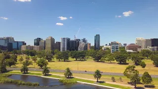 Albert Park Lake Drone Footage