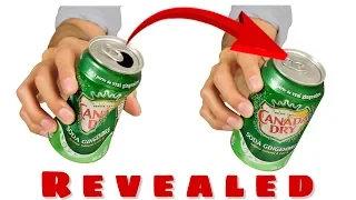 Restore and refill soda can - magic trick REVEALED!