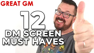 The Top 12 Must-Have Features Every GM Screen Needs