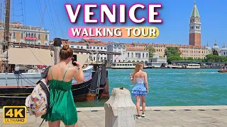 Venice Italy Walking Tour 🇮🇹 4k Street Walk (2023)