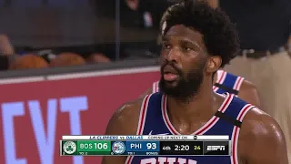 Joel Embiid Full Play | Celtics vs 76ers 2019-20 Playoffs Game 4 | Smart Highlights