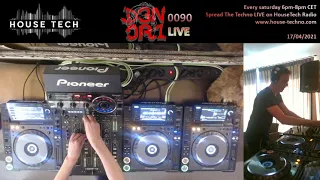 Techno D3N0R1 0090 HouseTech Radio Live