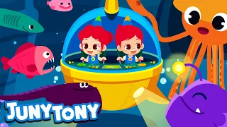 Deep-Sea Animals | Animal Song for Kids | Learn Deep-Sea Animals | Kids Song in English | JunyTony