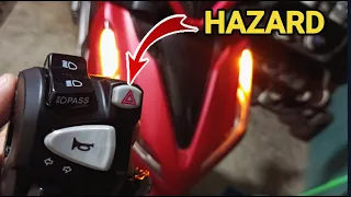 Plug and Play na Left Handle Hazard Switch para sa Honda Click | Moto Arch