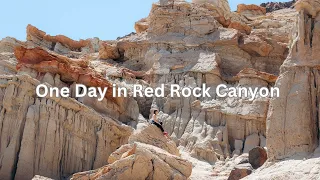 Hiking and Cave Exploring in Red Rock Canyon State Park, California