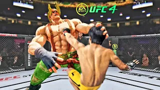 PS5 | Bruce Lee vs. Aggressive Alex (EA Sports UFC 4)