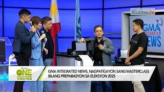 One Western Visayas: GMA Integrated News nagpatigayon sang masterclass agud panghandaan ang eleksyon
