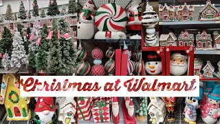 CHRISTMAS AT WALMART 2023 COLLECTION| SHOP WITH ME AT THE WALMART STORE FOR CHRISTMAS DECOR