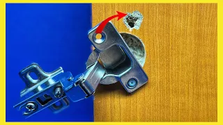 3 Best Ways To Fix Door Hinge.✅How To Repair Hinges.🛠How to fix ripped kitchen cabinets hinges.