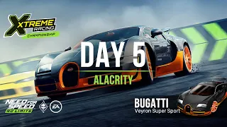 NFS:NoLimits | Bugatti Veyron Super Sport (Xtreme Racing Championship - Day 5 | Alacrity) - SE Guide