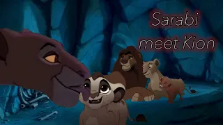 Sarabi Meet Kion ~ Lion King / lion guard Crossover