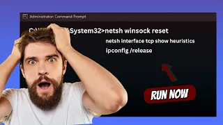 RUN These 5 CMD Commands to Speed UP & FIX Internet Problems