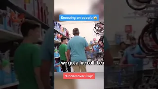 Sneezing On People Prank