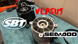 Sea Doo OEM jet pump vs SBT!!!