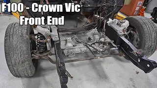 F100 Crown Vic Front End Swap - Step by Step