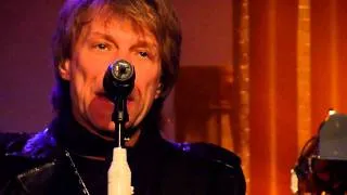 Bon Jovi - Wanted dead or alive - Anfang - Letterman - New York - 9.11.2010