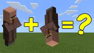 I Combined a Villager and an Upside Down Villager in Minecraft - Here's WHAT Happened...