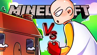 มายคราฟ ไซตามะ ปะทะ บ้าน ใครจะชนะ!? | Minecraft