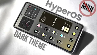 Finally HyperOS!! Best Theme HyperOS Xiaomi POCO Redmi | Dark Theme