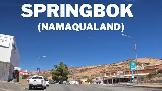 Springbok - Driving in Namaqualands biggest town - Northern Cape, South Africa