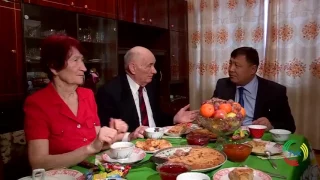С 25-летием независимости Казахстана пенсионеров поздравил замакима ЮКО. TVK 28.11.16